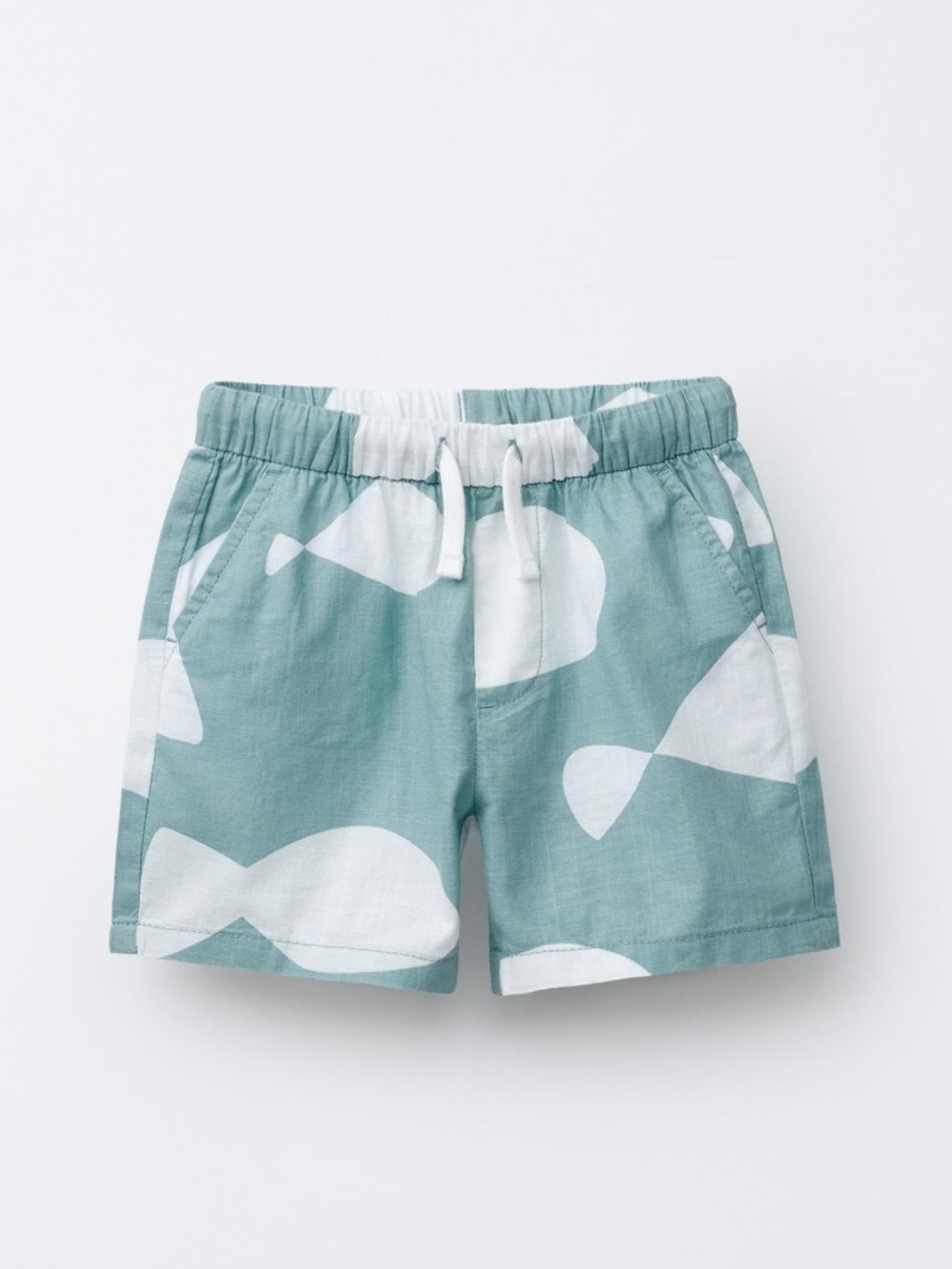 Zara Kids | Fish Print Bermuda Shorts